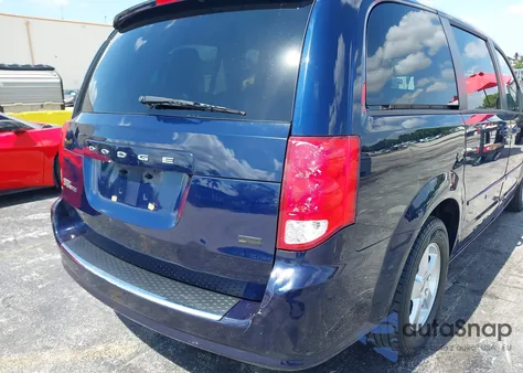 2013 Dodge Grand Caravan Sxt from USA, damaged, VIN 2C4RDGCG3DR611519